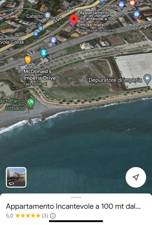 Appartamento Incantevole A 100Metri Dal Mare E Accanto Alla Pista Ciclabile Імперія Екстер'єр фото